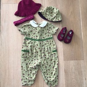 Gymboree size 6-12 months jumper set